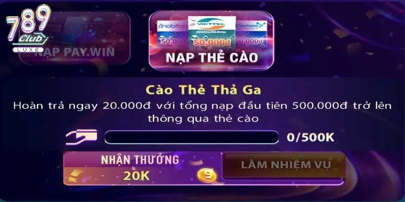 Khuyến mãi 789Club với vô vàn quà tặng giá trị hấp dẫn