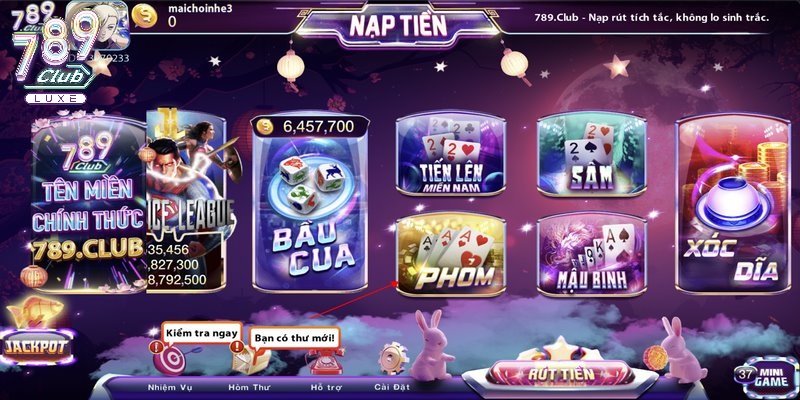 Giới thiệu đôi nét về game bài phỏm 789Club